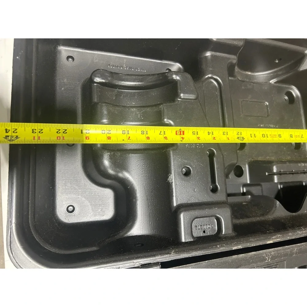DeWalt DW618PK Router Replacement Hard Carrying Case Black Blow Molded Storage